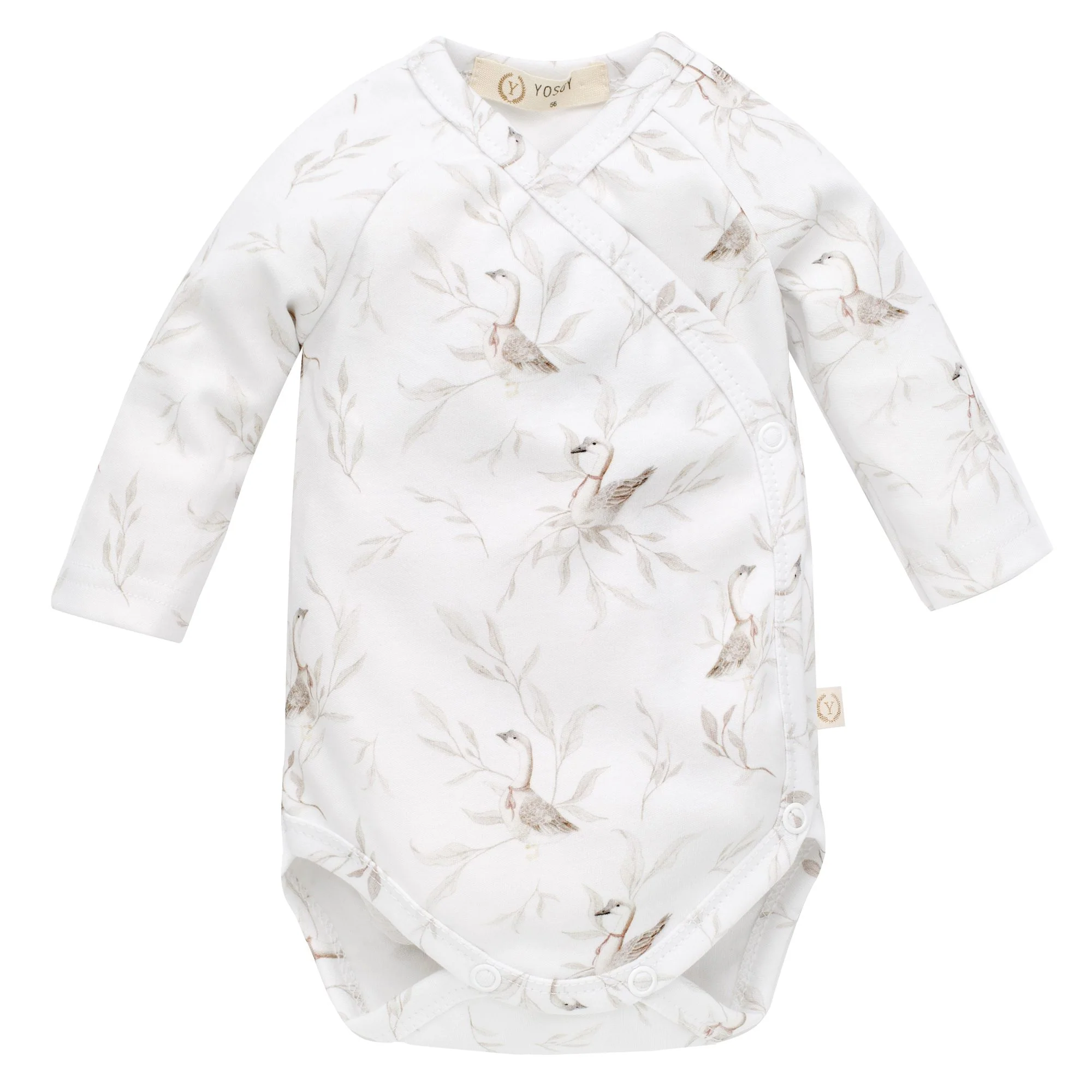 Body niemowlęce z bawełny organicznej – długi rękaw - Image 16