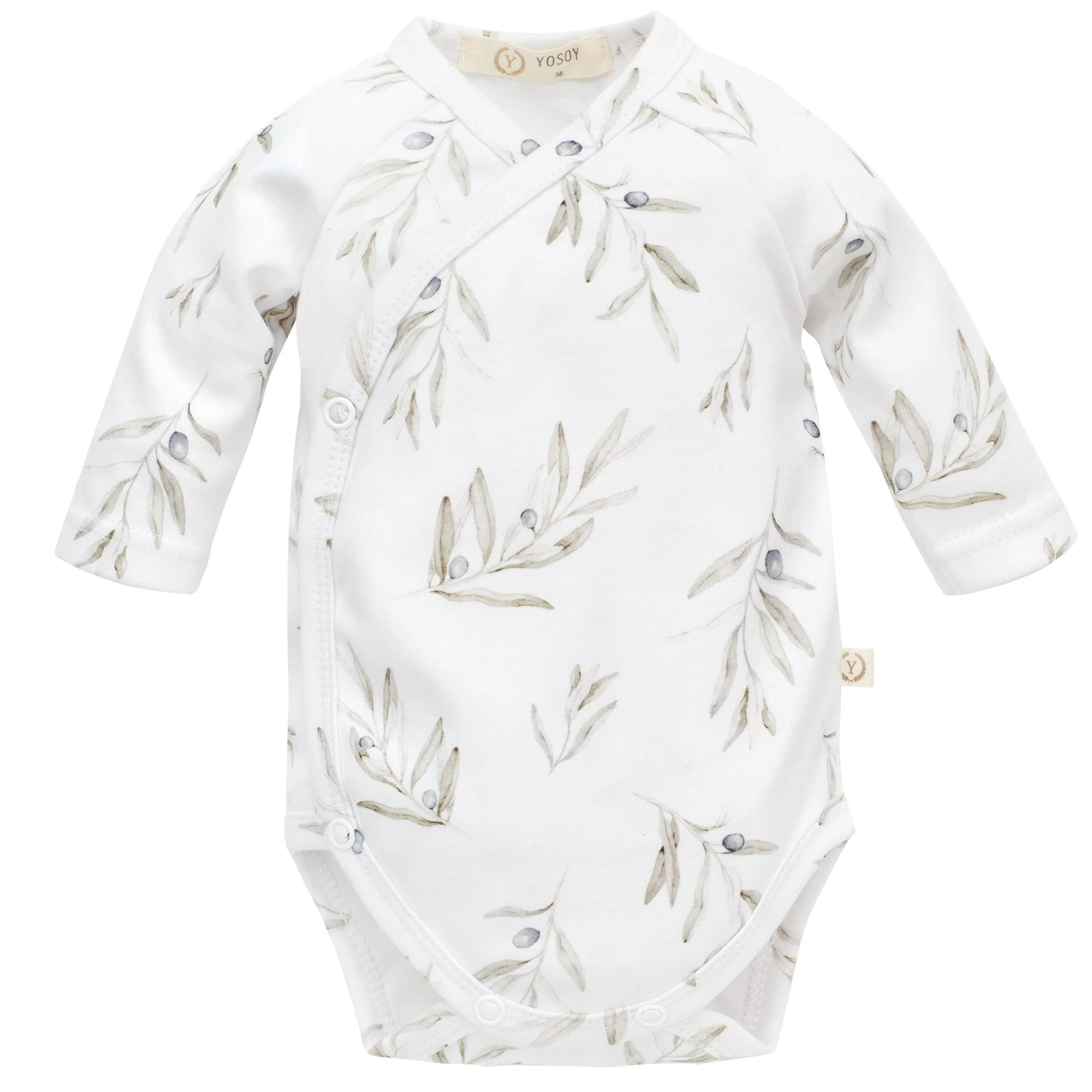 Body niemowlęce z bawełny organicznej – długi rękaw - Image 17
