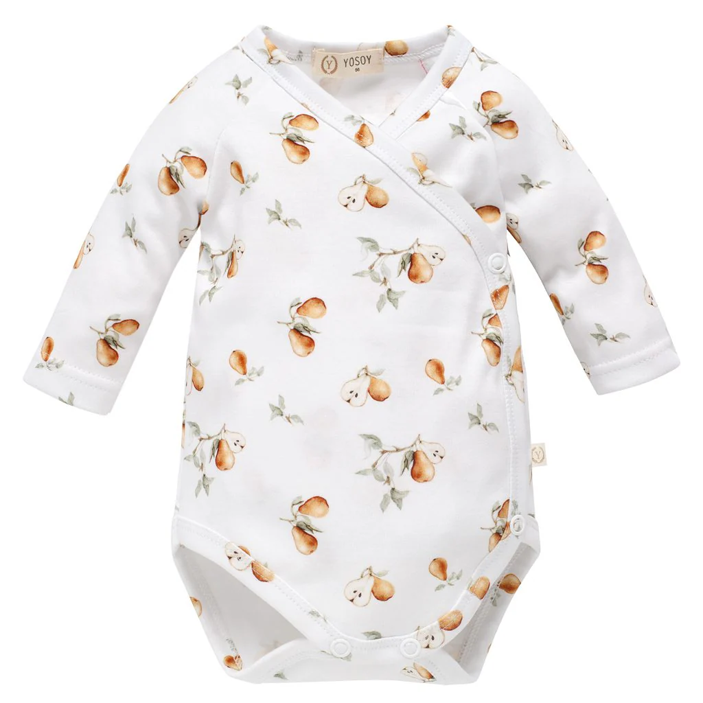 Body niemowlęce z bawełny organicznej – długi rękaw - Image 18
