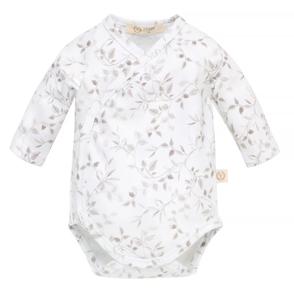 Body niemowlęce z bawełny organicznej – długi rękaw - Image 3
