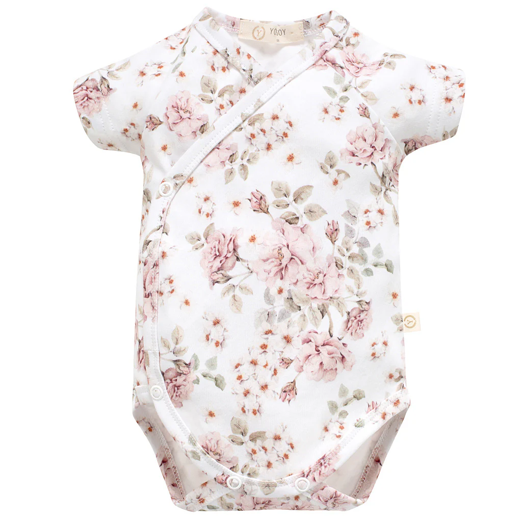 Body niemowlęce z bawełny organicznej – krótki rękaw - Image 23
