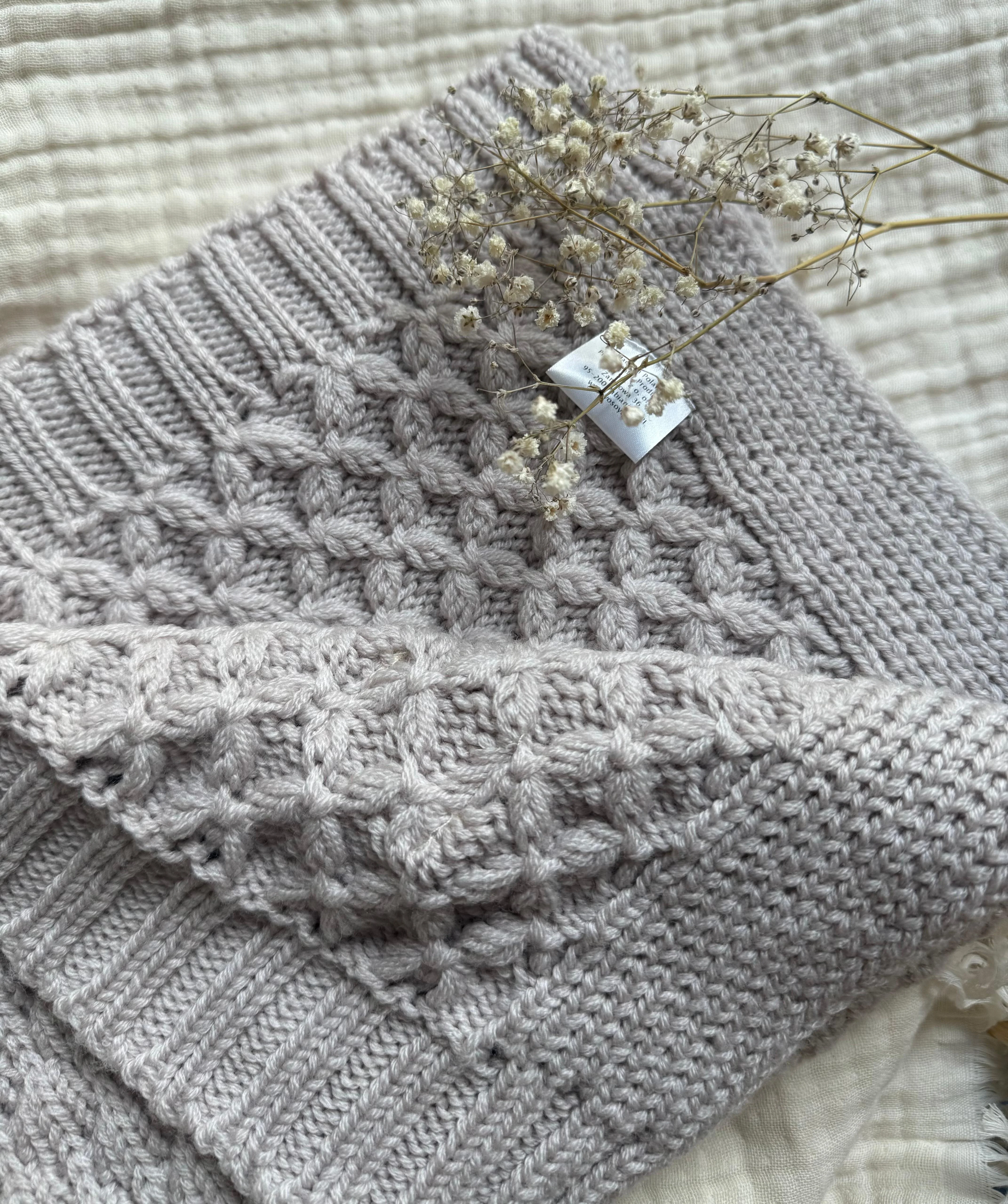 Koc z wełny merino Bubbles - Image 15