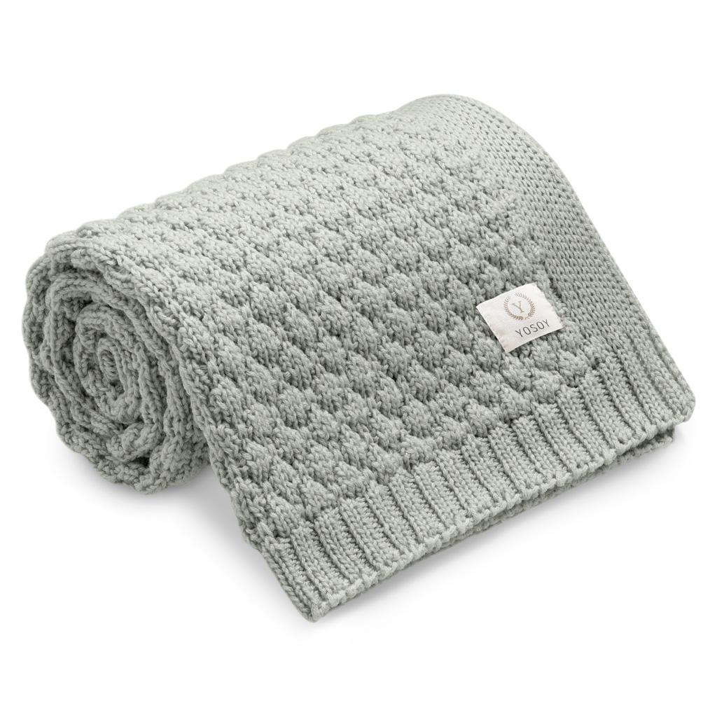 Koc z wełny merino Bubbles - Image 3