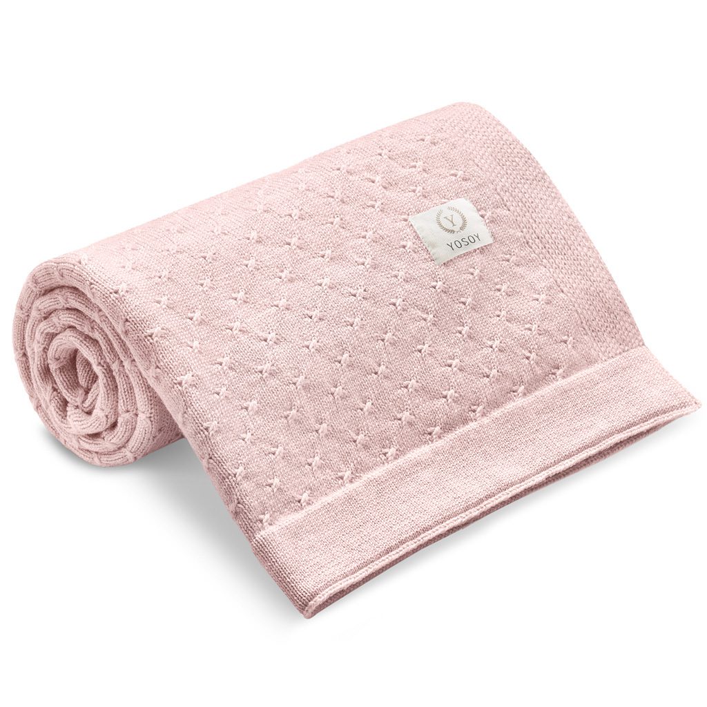 Koc z wełny merino Stars - Image 3