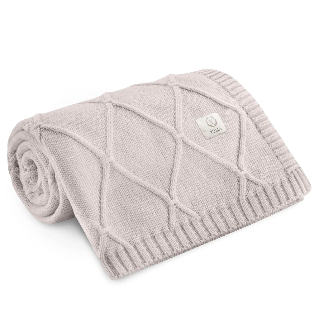 Koc z wełny merino Diamonds - Image 10