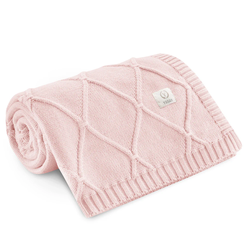 Koc z wełny merino Diamonds - Image 5