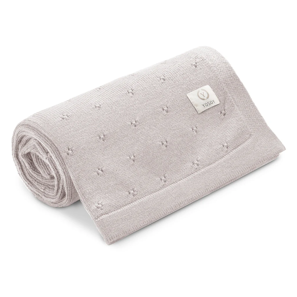 Koc z wełny merino Jersey - Image 10