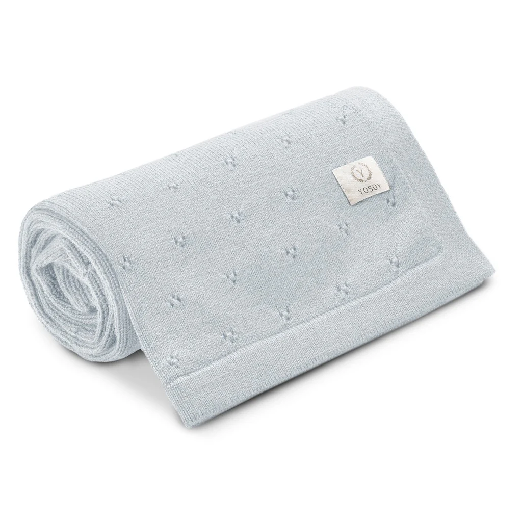 Koc z wełny merino Jersey - Image 7