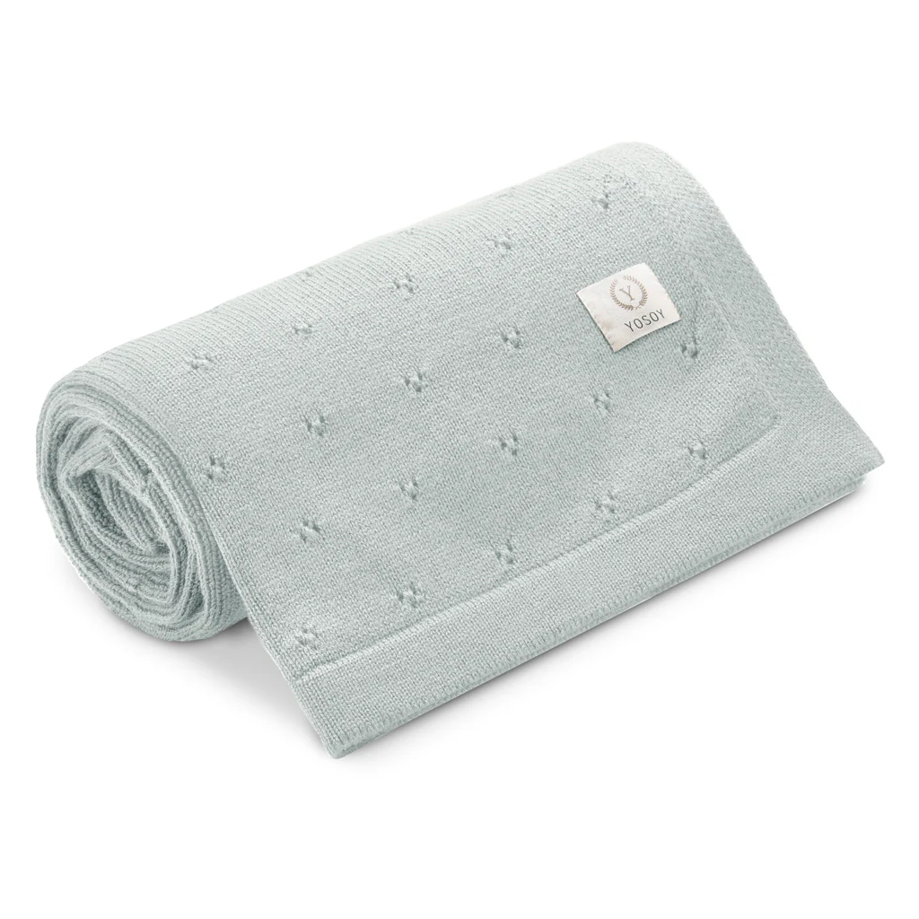 Koc z wełny merino Jersey - Image 9
