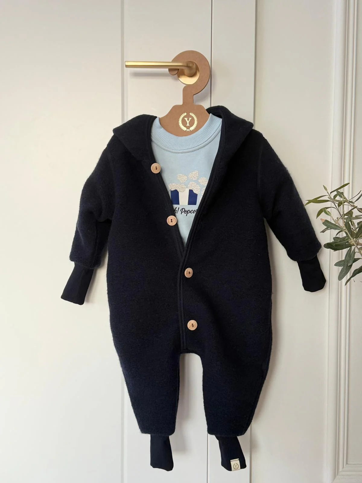Kombinezon z wełny merino oversize - Image 3