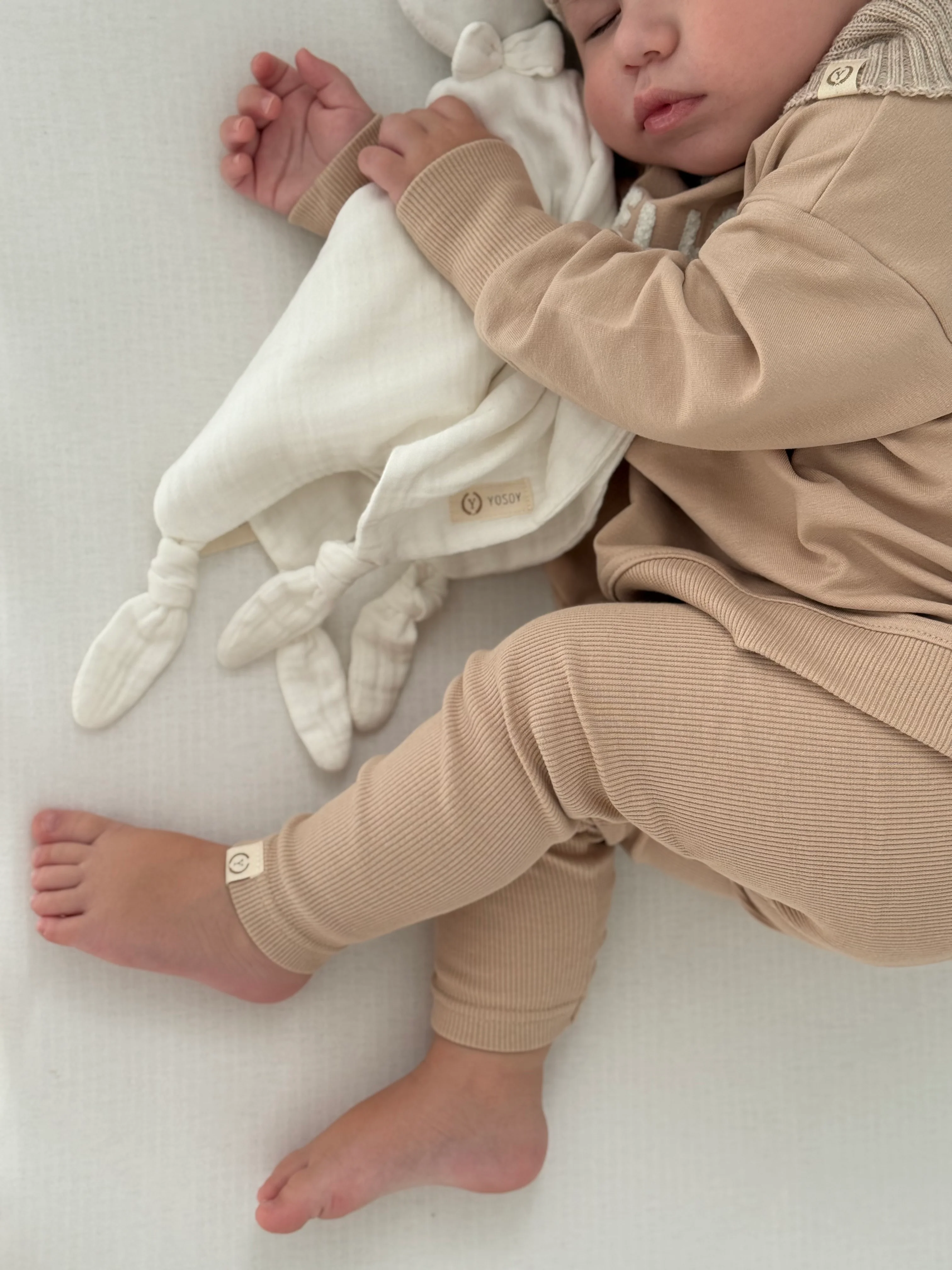 Legginsy dziecięce w prążek - Image 3