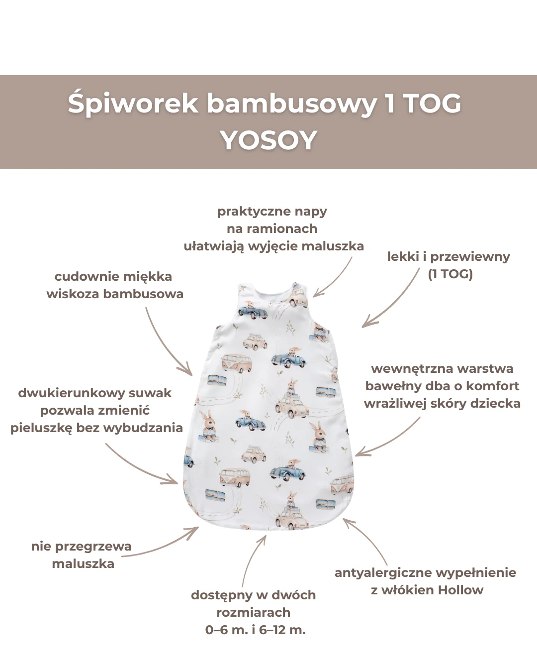 Śpiworek do spania 1 TOG - Image 6