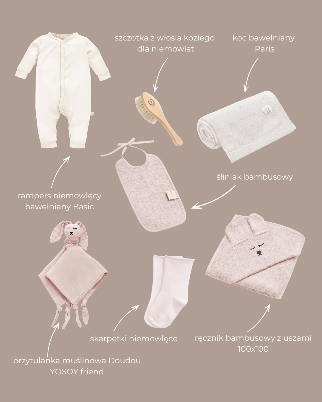 Zestaw prezentowy dla niemowlaka – Baby Shower Box - Image 4